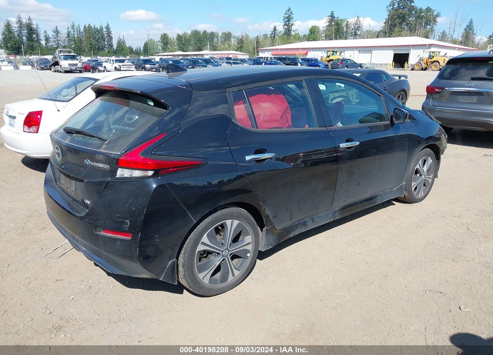 2022 NISSAN LEAF SV 40 KWH VIN: 1N4AZ1CVXNC552186