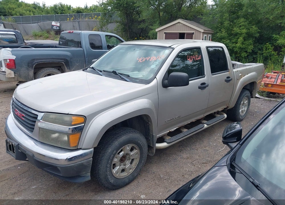 2005 GMC CANYON SLE VIN: 1GTDT136X58256444