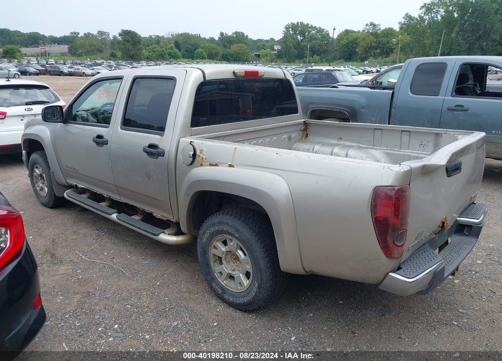 2005 GMC CANYON SLE VIN: 1GTDT136X58256444