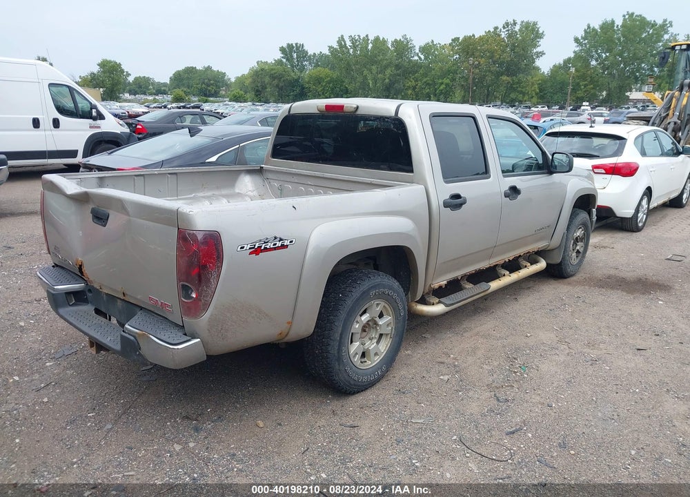 2005 GMC CANYON SLE VIN: 1GTDT136X58256444