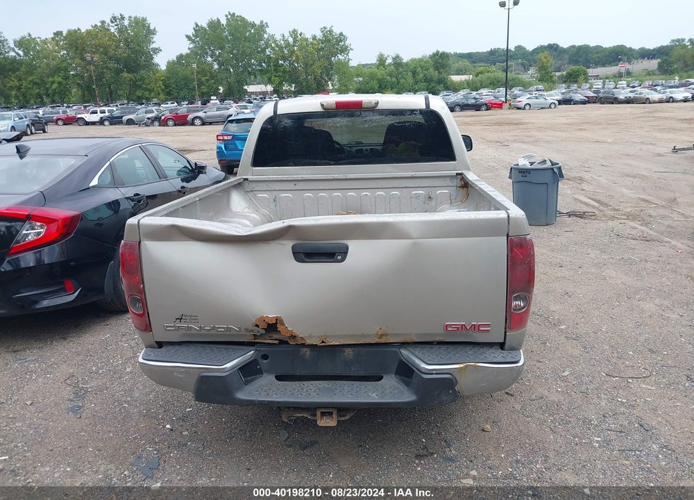 2005 GMC CANYON SLE VIN: 1GTDT136X58256444