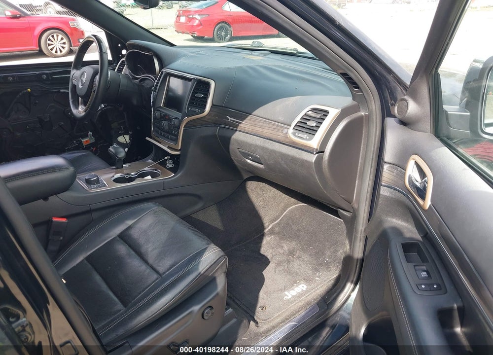 2014 JEEP GRAND CHEROKEE OVERLAND VIN: 1C4RJFCG4EC196465