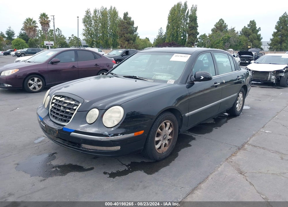 2004 KIA AMANTI VIN: KNALD124245017363