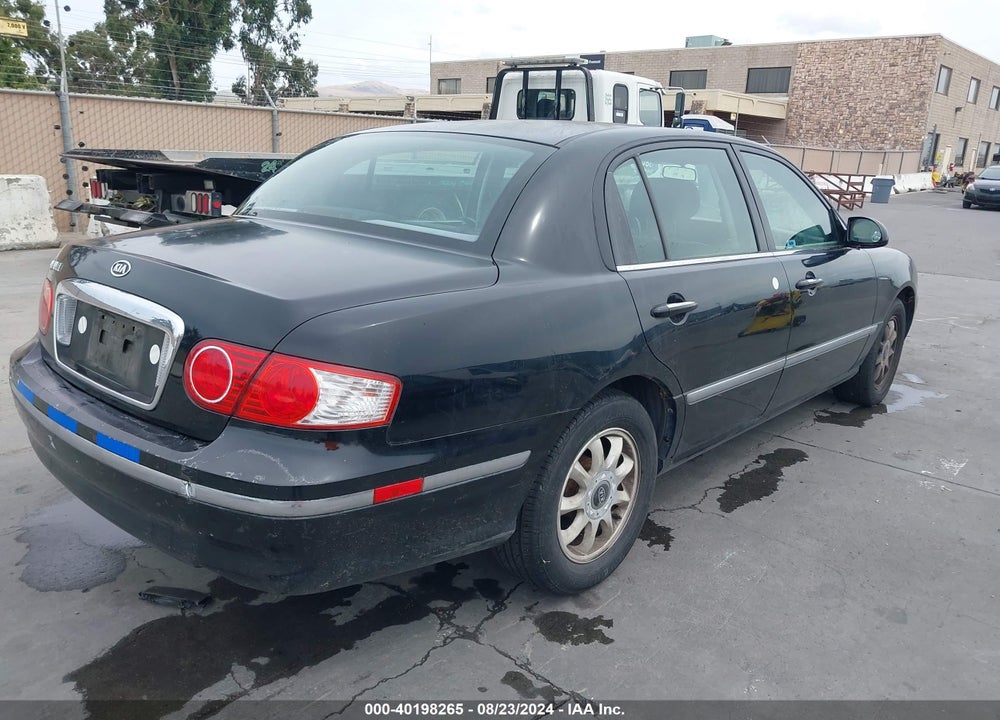 2004 KIA AMANTI VIN: KNALD124245017363