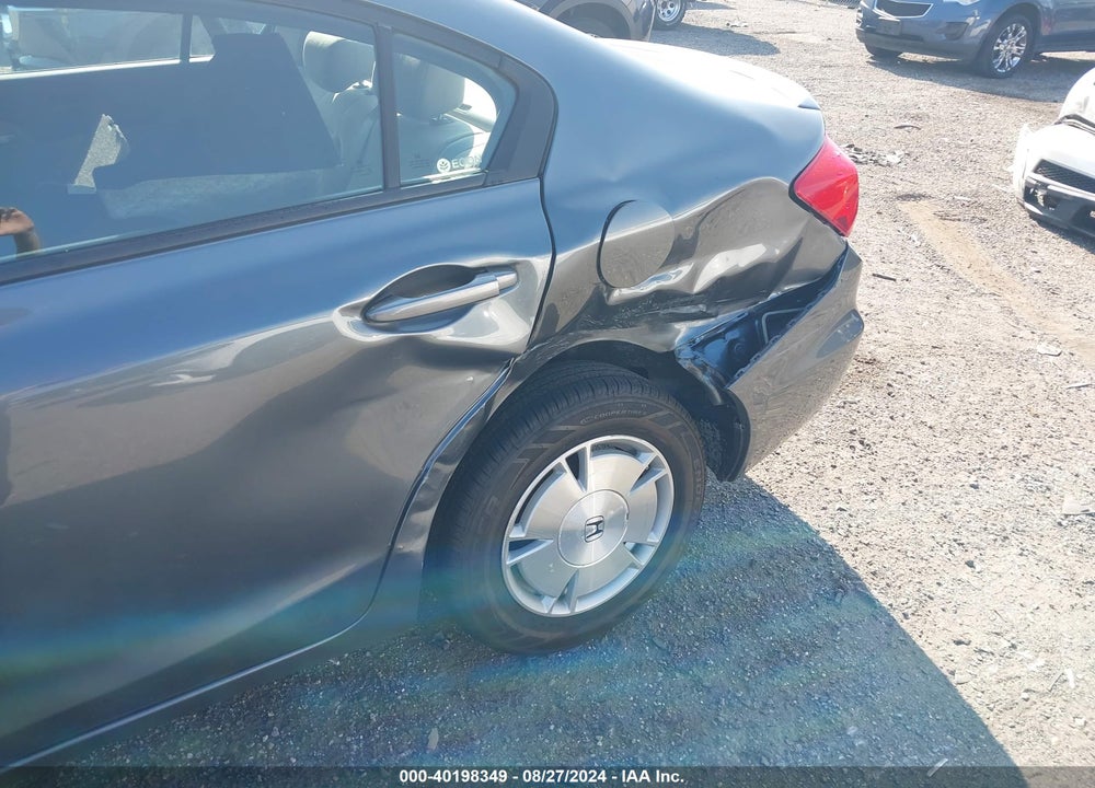 2012 HONDA CIVIC HF VIN: 2HGFB2F66CH522032