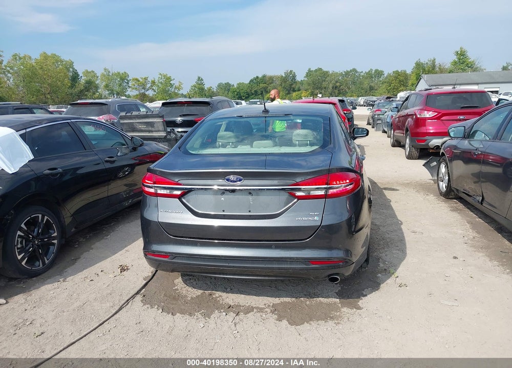 2017 FORD FUSION HYBRID SE VIN: 3FA6P0LU9HR208688