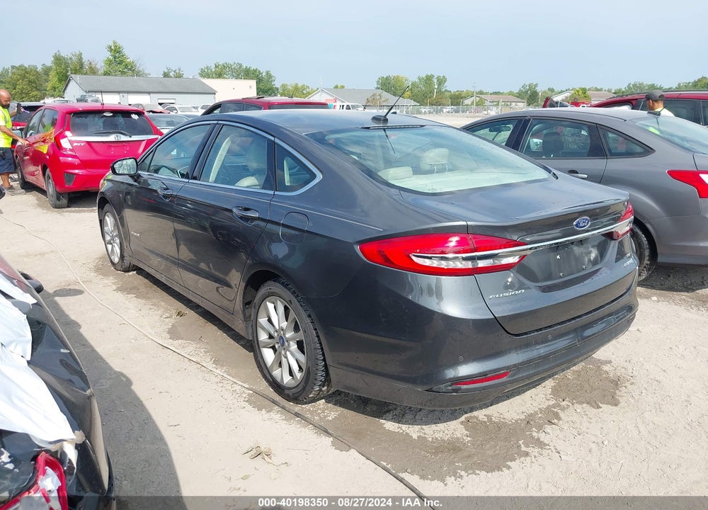 2017 FORD FUSION HYBRID SE VIN: 3FA6P0LU9HR208688