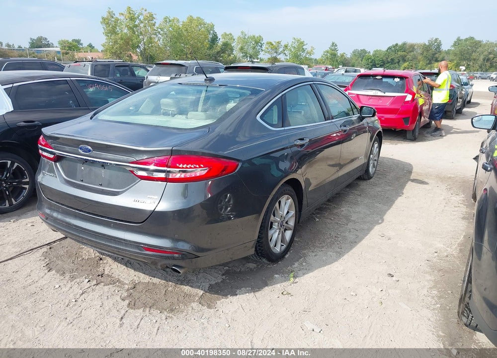 2017 FORD FUSION HYBRID SE VIN: 3FA6P0LU9HR208688