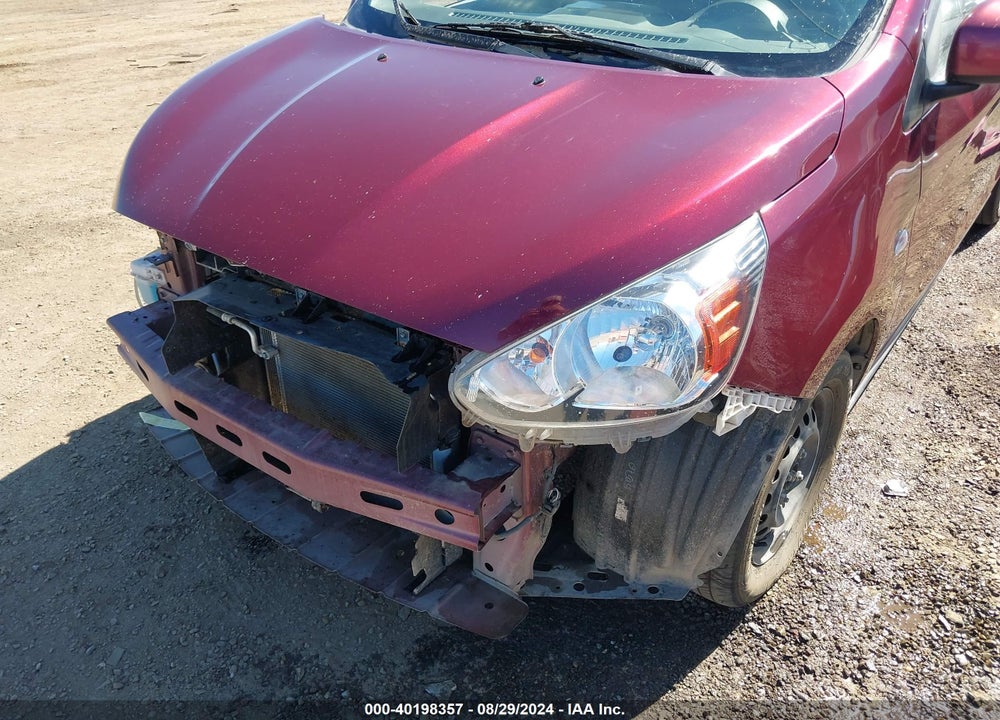 2019 MITSUBISHI MIRAGE RF VIN: ML32A3HJ8KH008200
