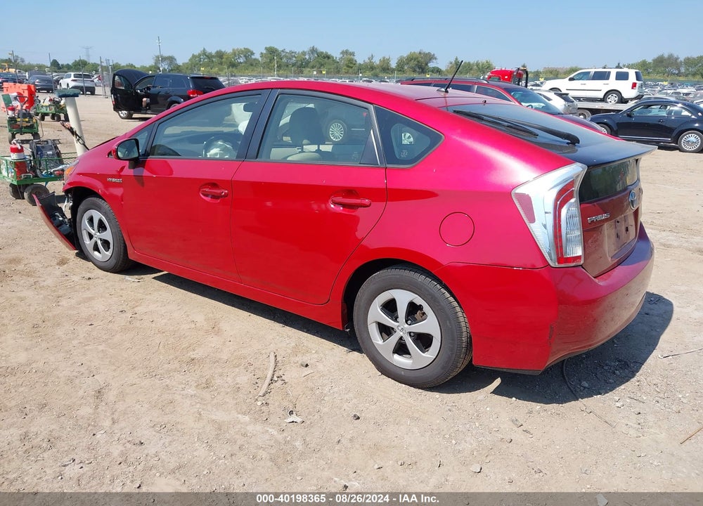 2013 TOYOTA PRIUS TWO VIN: JTDKN3DU9D0356526