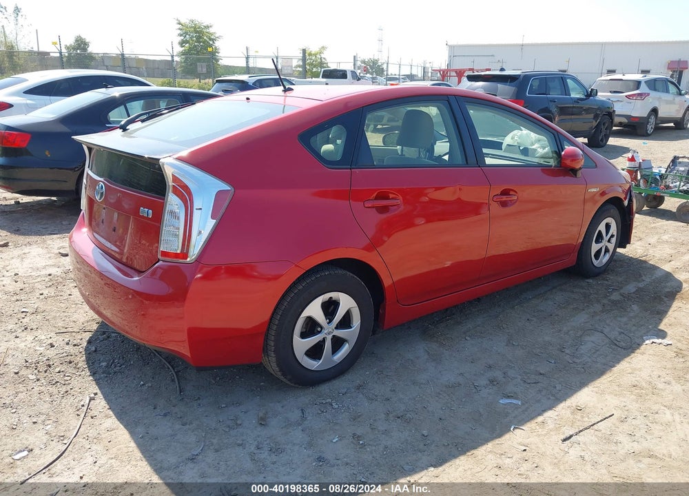 2013 TOYOTA PRIUS TWO VIN: JTDKN3DU9D0356526