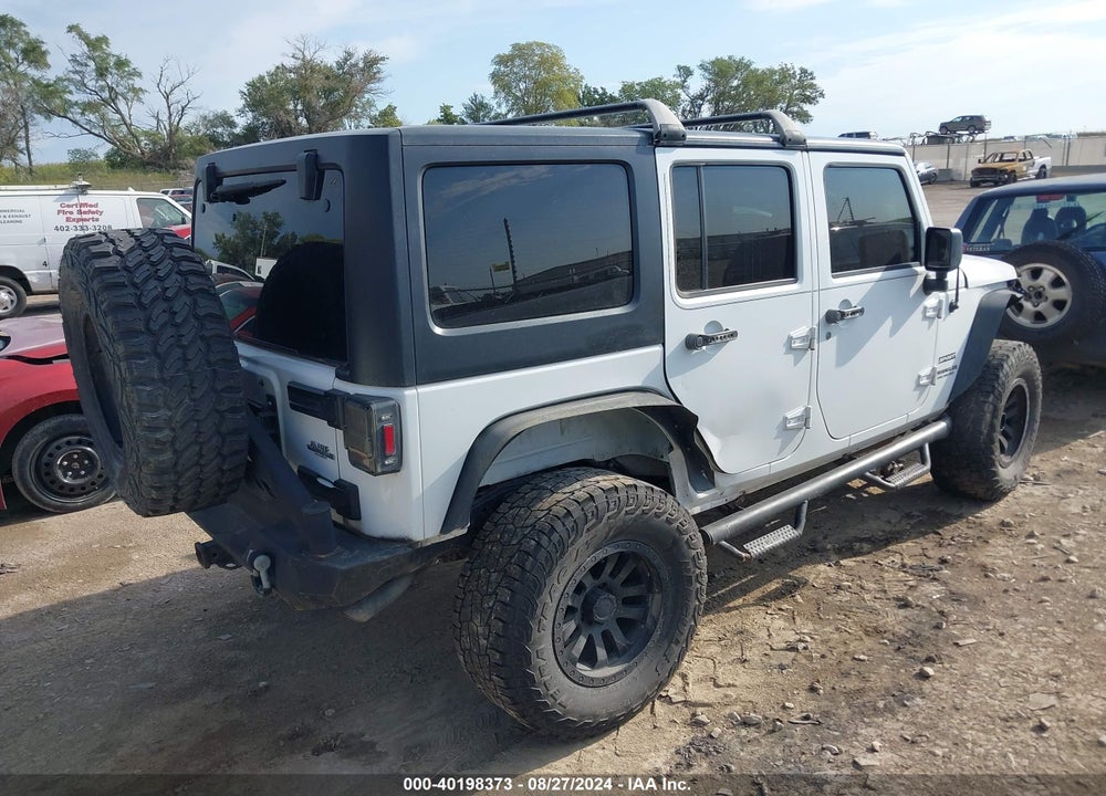 2012 JEEP WRANGLER UNLIMITED SPORT VIN: 1C4BJWDG0CL188571