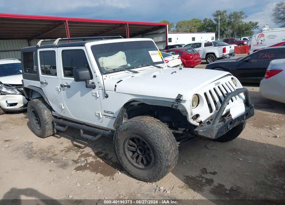 2012 JEEP WRANGLER UNLIMITED SPORT VIN: 1C4BJWDG0CL188571