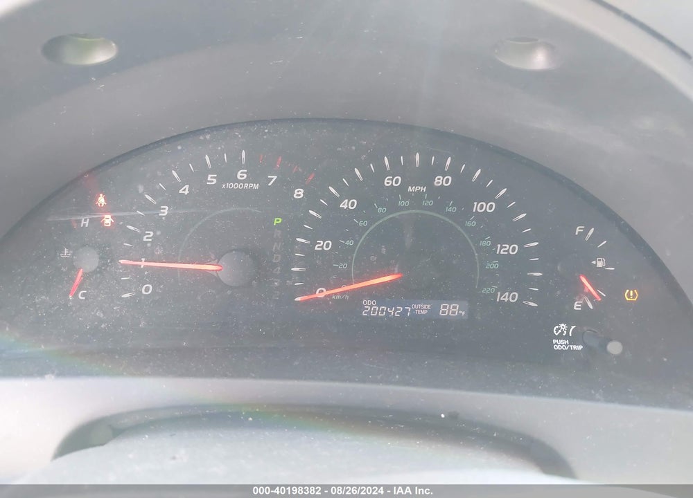 2008 TOYOTA CAMRY LE VIN: 4T4BE46K88R022893