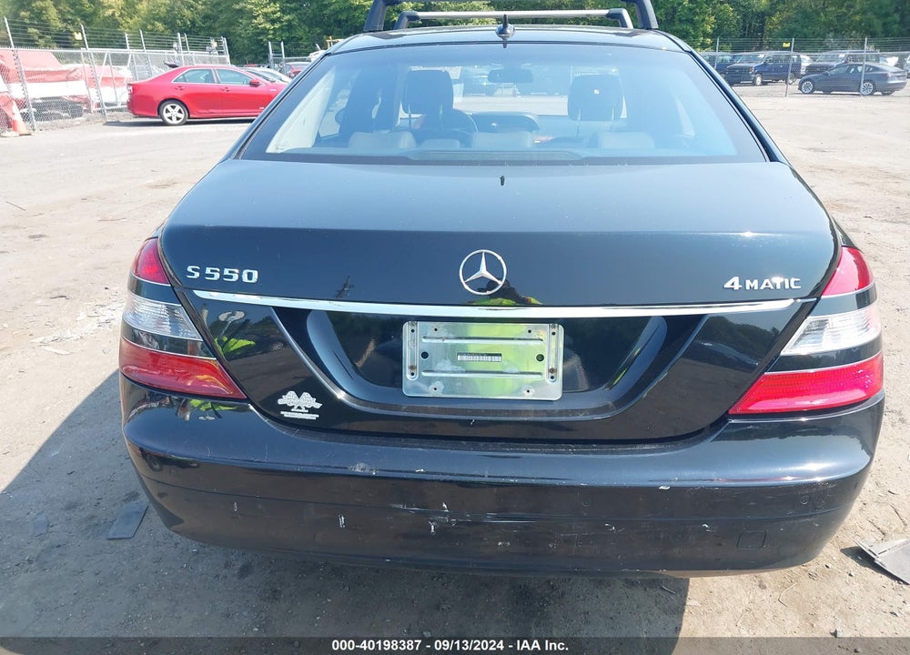 2009 MERCEDES-BENZ S 550 4MATIC VIN: WDDNG86X89A257361