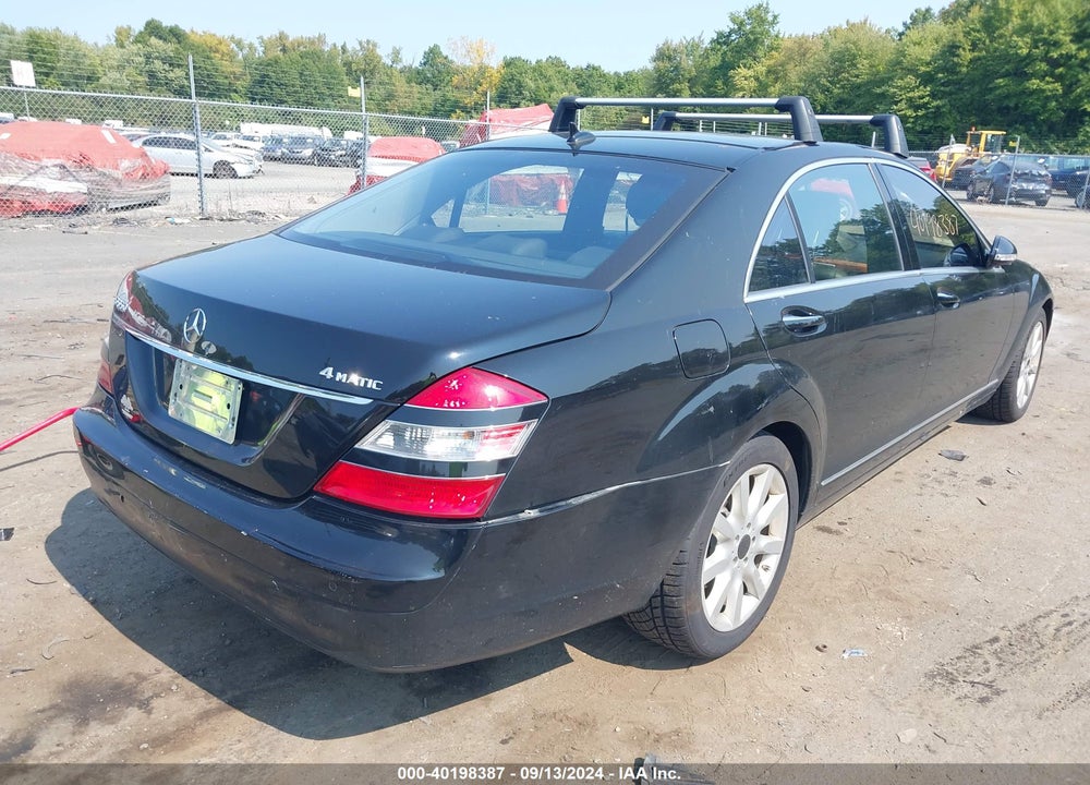 2009 MERCEDES-BENZ S 550 4MATIC VIN: WDDNG86X89A257361