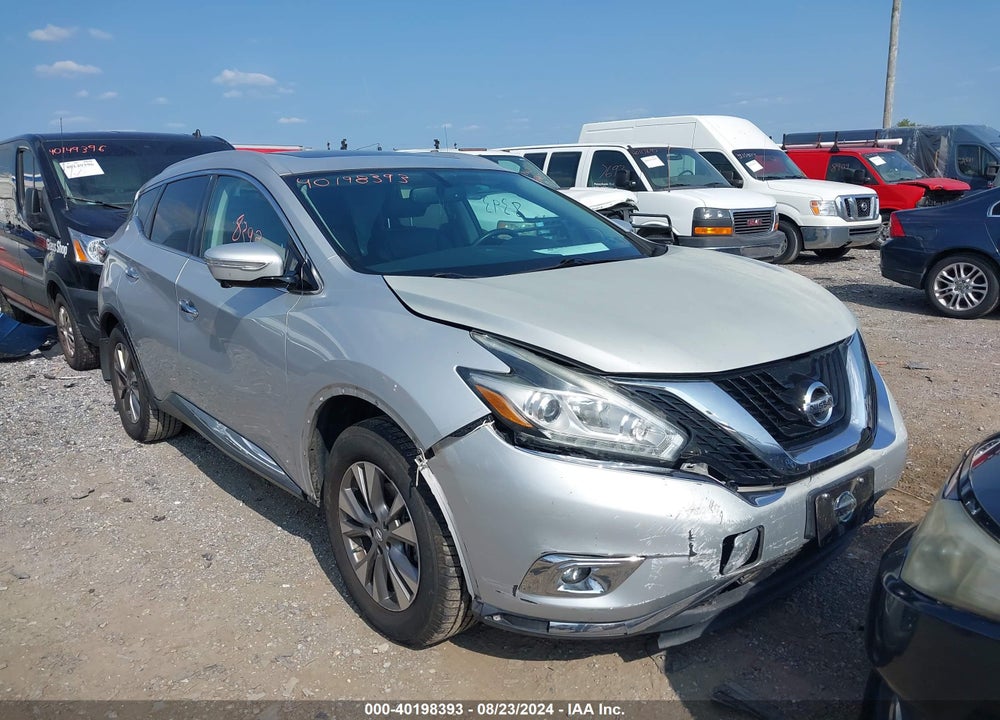 2015 NISSAN MURANO SL VIN: 5N1AZ2MH2FN284115