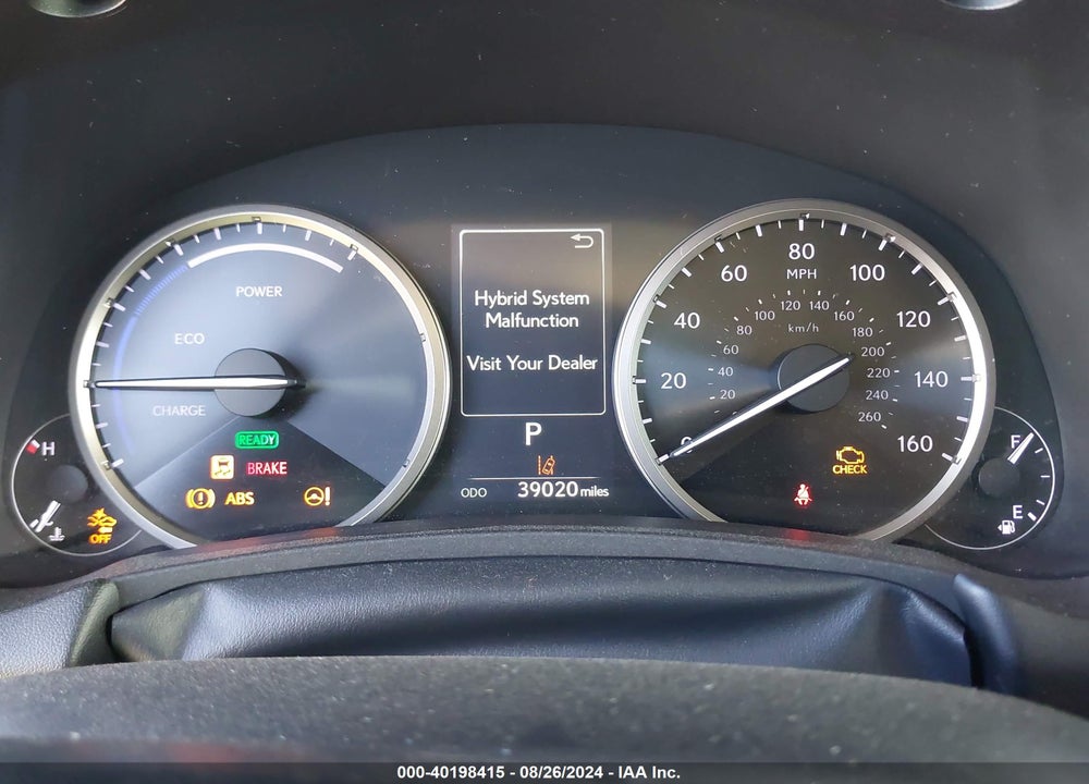 2019 LEXUS NX 300H VIN: JTJBJRBZ6K2110917