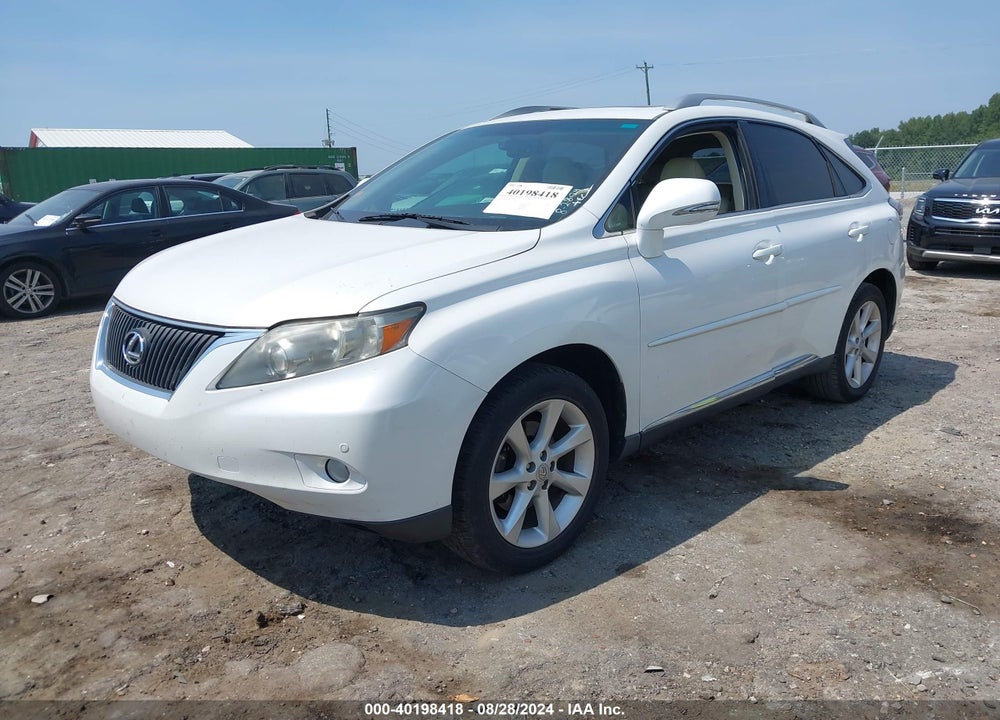 2010 LEXUS RX 350 VIN: 2T2ZK1BAXAC035631