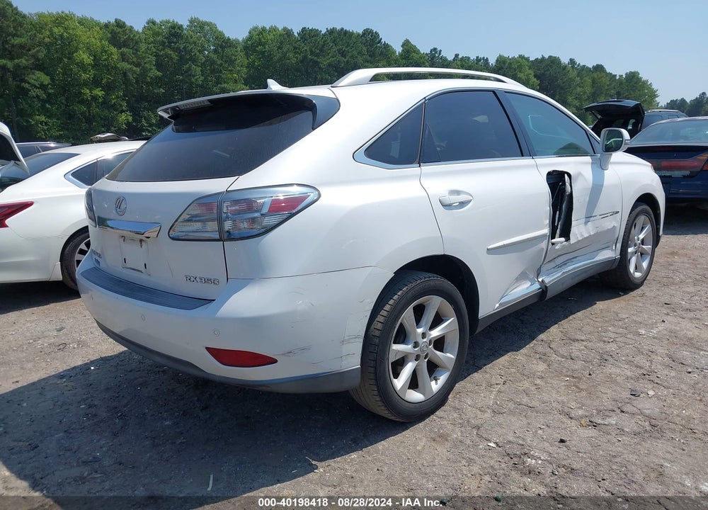 2010 LEXUS RX 350 VIN: 2T2ZK1BAXAC035631
