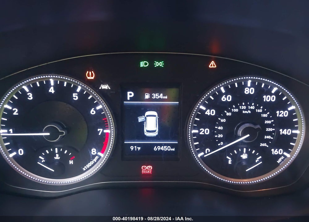 2019 HYUNDAI SANTA FE SE VIN: 5NMS23AD0KH079890