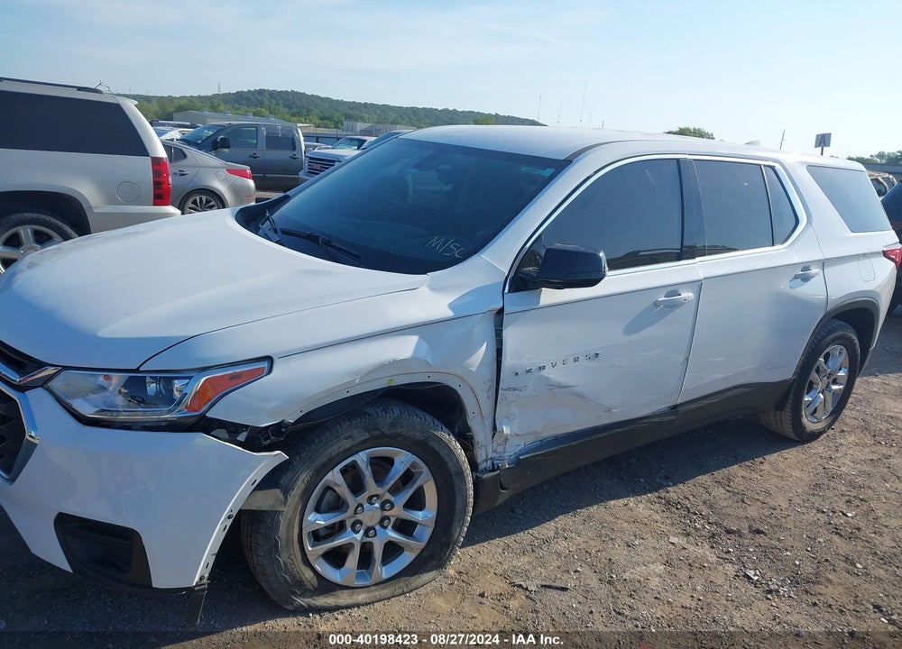 2020 CHEVROLET TRAVERSE FWD LS VIN: 1GNERFKW2LJ145613