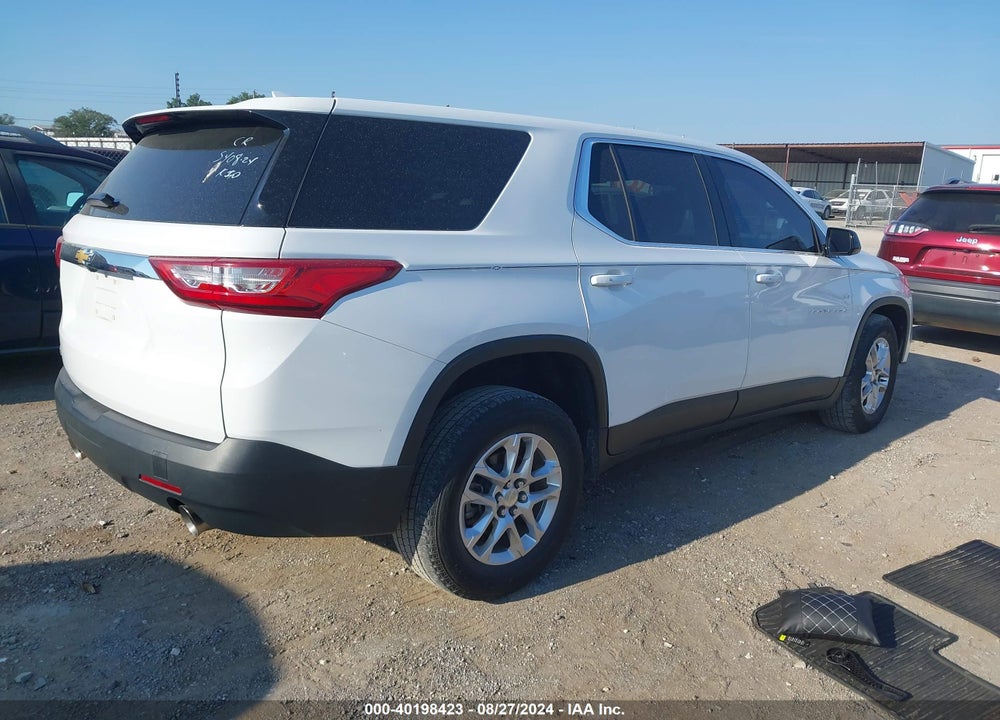 2020 CHEVROLET TRAVERSE FWD LS VIN: 1GNERFKW2LJ145613