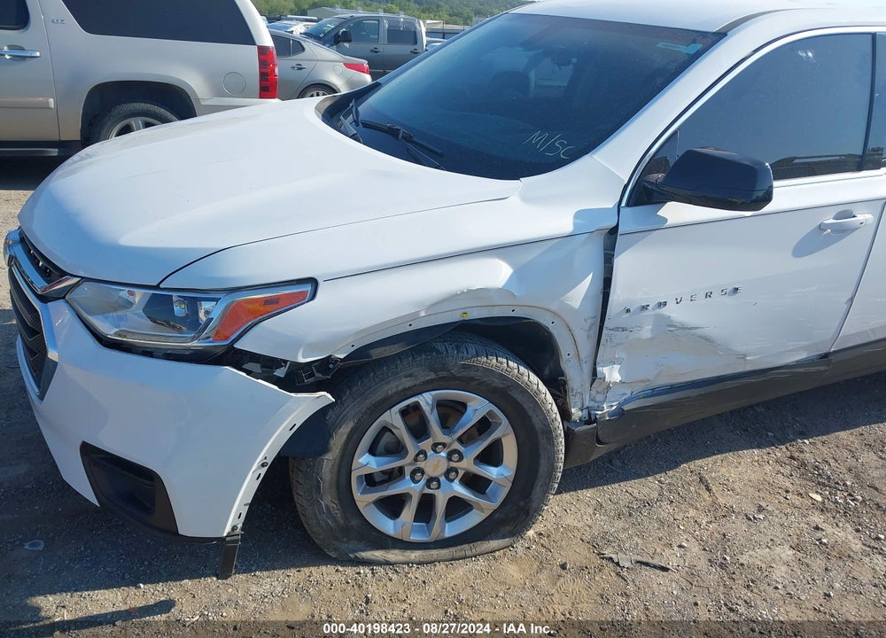 2020 CHEVROLET TRAVERSE FWD LS VIN: 1GNERFKW2LJ145613