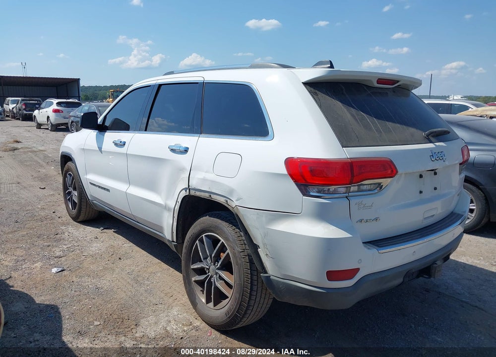 2017 JEEP GRAND CHEROKEE LIMITED 4X4 VIN: 1C4RJFBG6HC617821