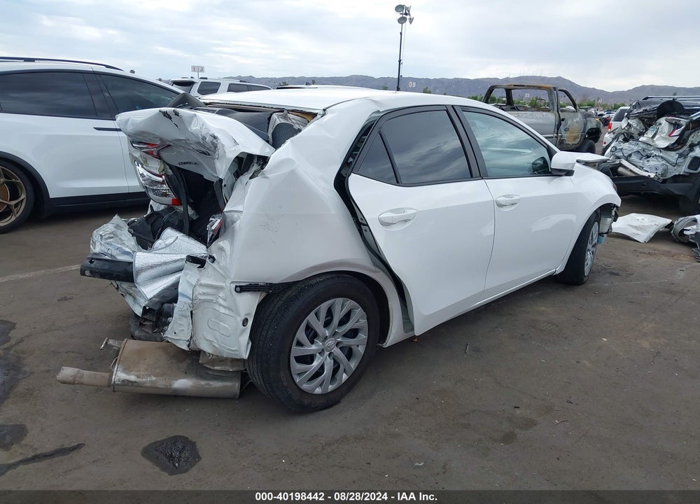 2019 TOYOTA COROLLA LE VIN: 2T1BURHE7KC180085