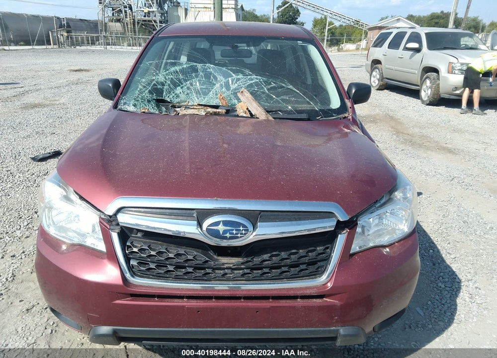 2015 SUBARU FORESTER 2.5I VIN: JF2SJAAC6FH829008