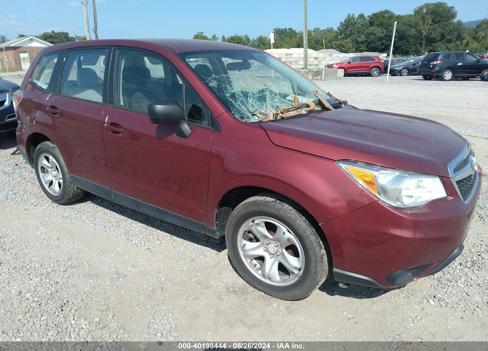 2015 SUBARU FORESTER 2.5I VIN: JF2SJAAC6FH829008