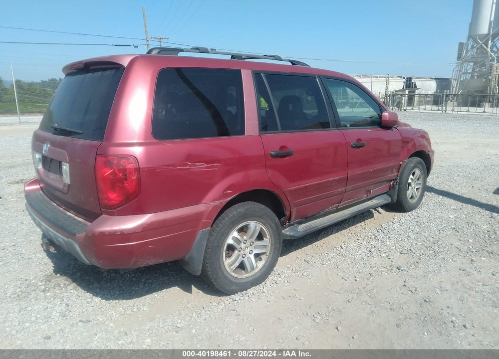 2003 HONDA PILOT VIN: 2HKYF18513H562035