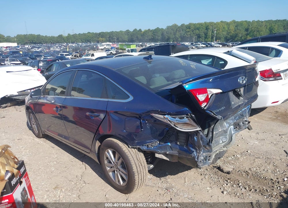 2015 HYUNDAI SONATA SE VIN: 5NPE24AFXFH171845