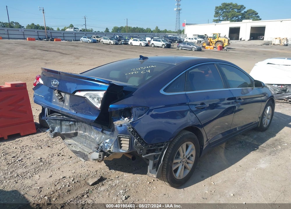 2015 HYUNDAI SONATA SE VIN: 5NPE24AFXFH171845