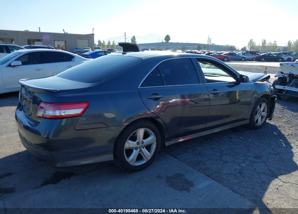 2011 TOYOTA CAMRY SE VIN: 4T1BF3EK3BU195747