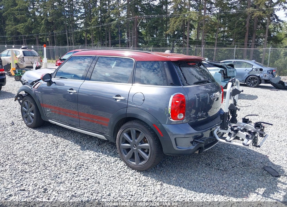 2016 MINI COUNTRYMAN COOPER S VIN: WMWZC5C51GWU03041