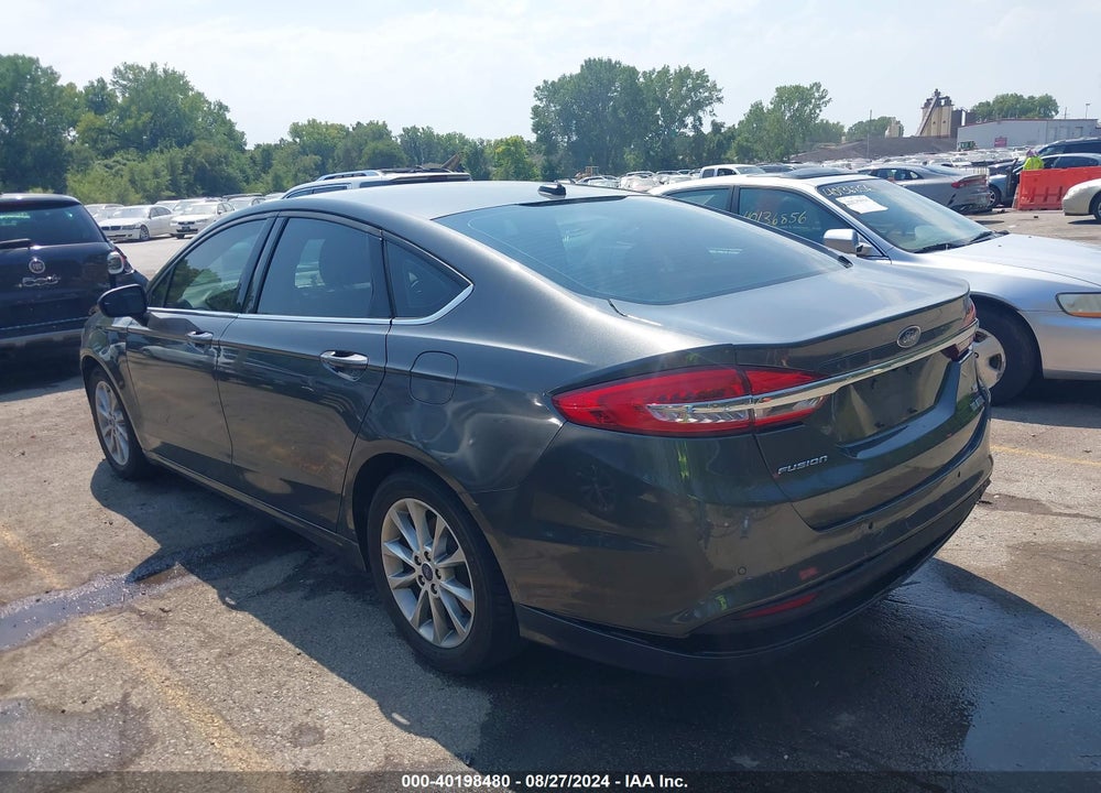 2017 FORD FUSION SE VIN: 3FA6P0H78HR397997