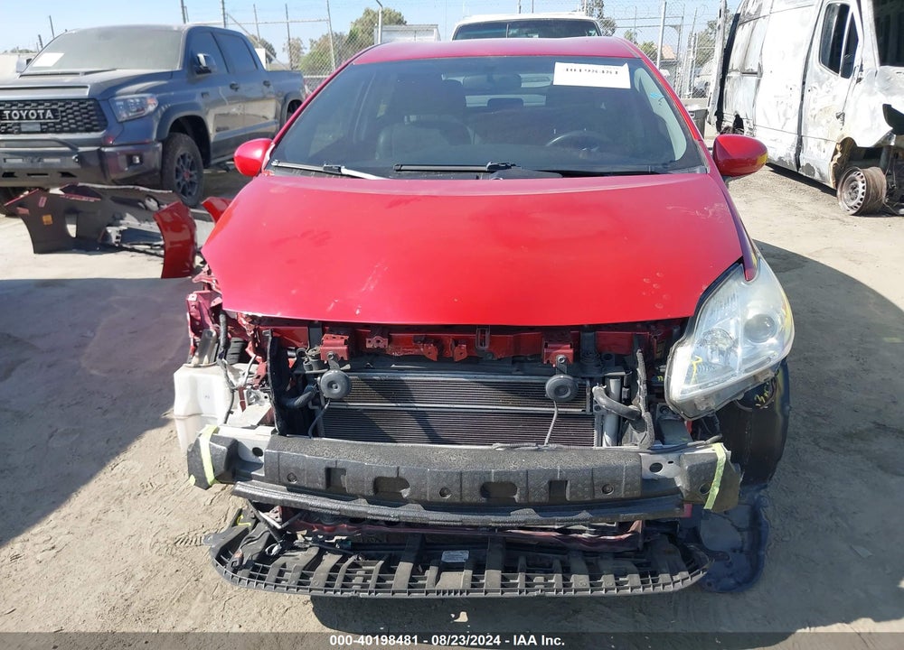 2013 TOYOTA PRIUS THREE VIN: JTDKN3DU1D0343995