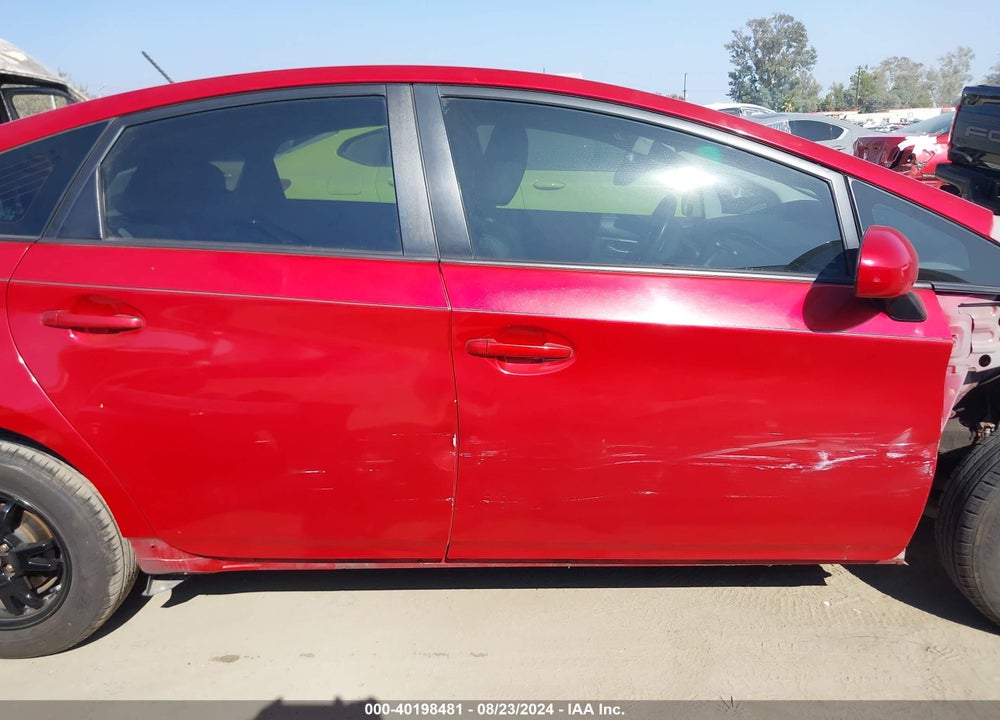 2013 TOYOTA PRIUS THREE VIN: JTDKN3DU1D0343995