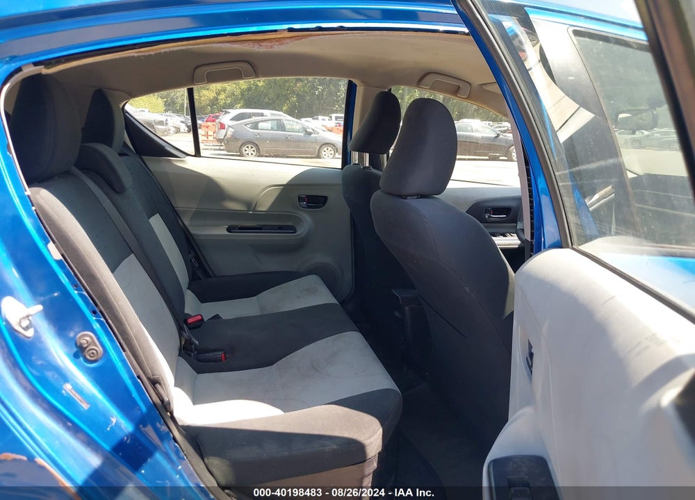 2013 TOYOTA PRIUS C TWO VIN: JTDKDTB39D1031866