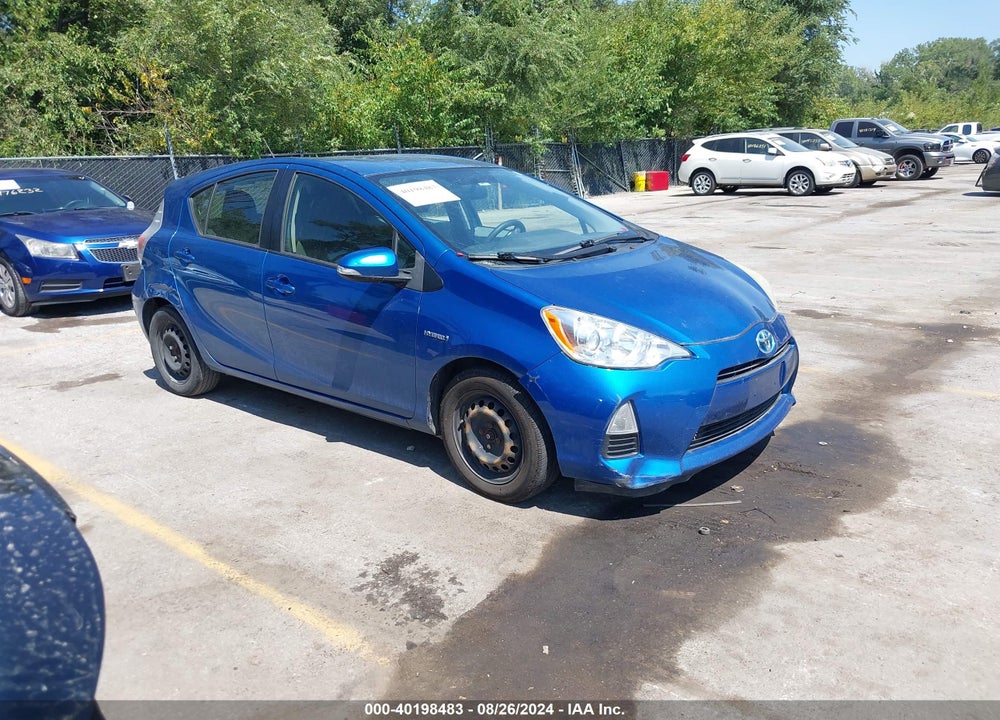 2013 TOYOTA PRIUS C TWO VIN: JTDKDTB39D1031866