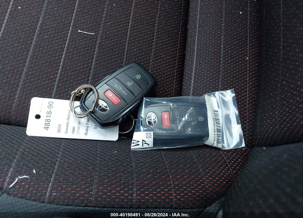 2024 TOYOTA COROLLA HYBRID SE VIN: JTDBCMFE0RJ031539