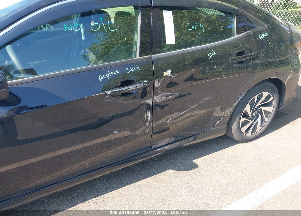 2018 HONDA CIVIC LX VIN: SHHFK7H27JU230896