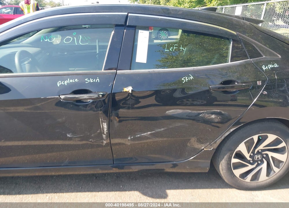 2018 HONDA CIVIC LX VIN: SHHFK7H27JU230896