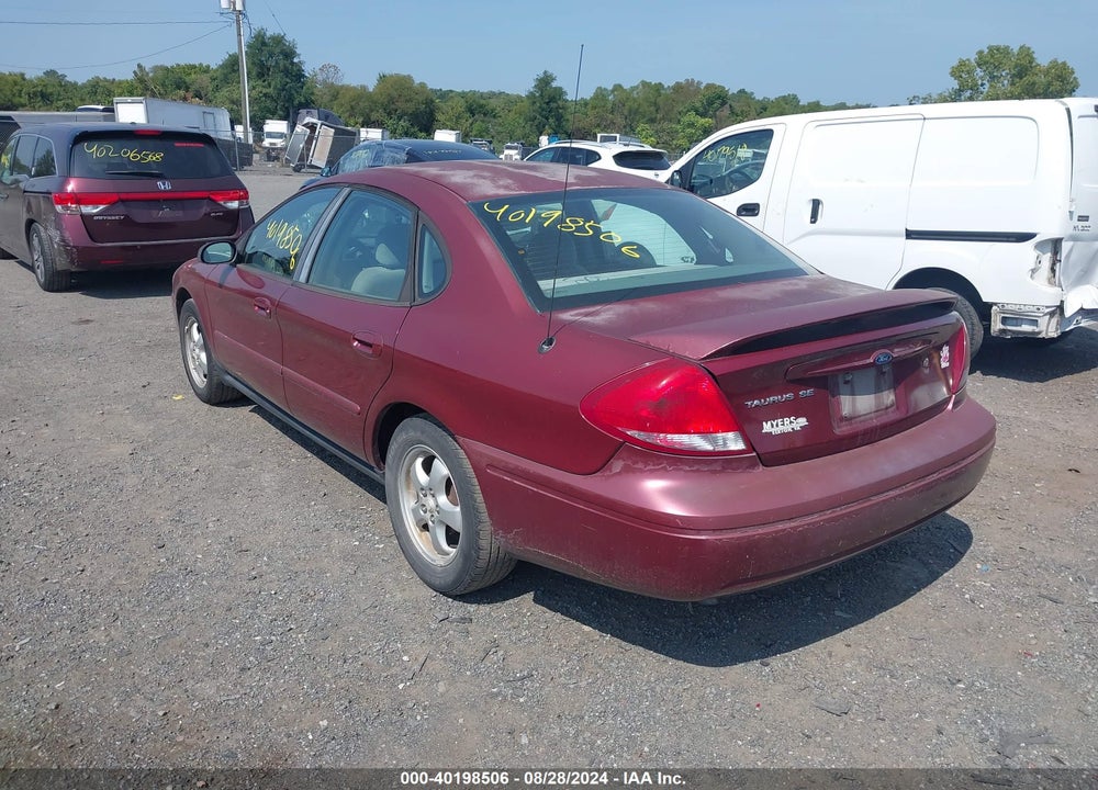 2005 FORD TAURUS SE VIN: 1FAFP53U75A292187