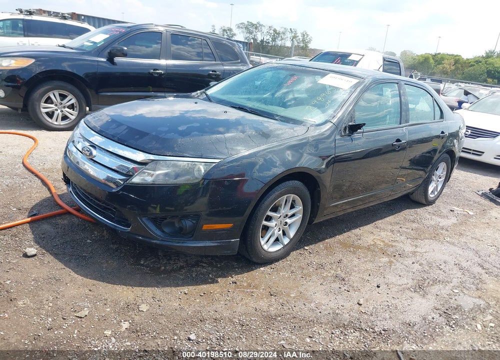 2012 FORD FUSION S VIN: 3FAHP0GA6CR298965