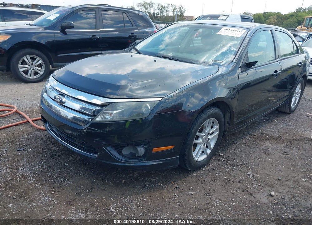2012 FORD FUSION S VIN: 3FAHP0GA6CR298965