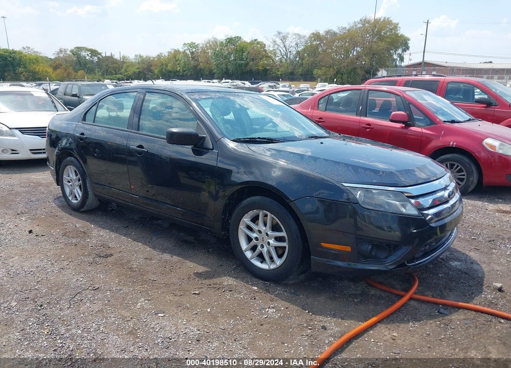2012 FORD FUSION S VIN: 3FAHP0GA6CR298965