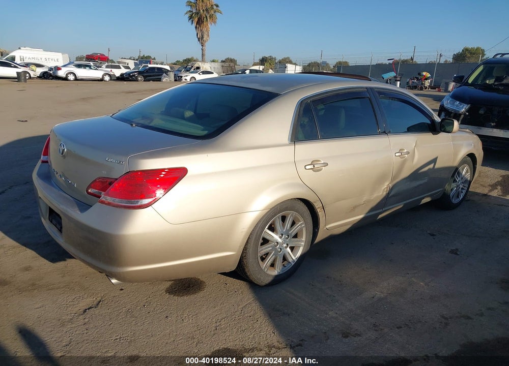 2007 TOYOTA AVALON LIMITED VIN: 4T1BK36B47U223668